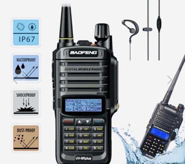 Baofeng UV-9R Plus – Profesionalna Vodootporna Radio Stanica