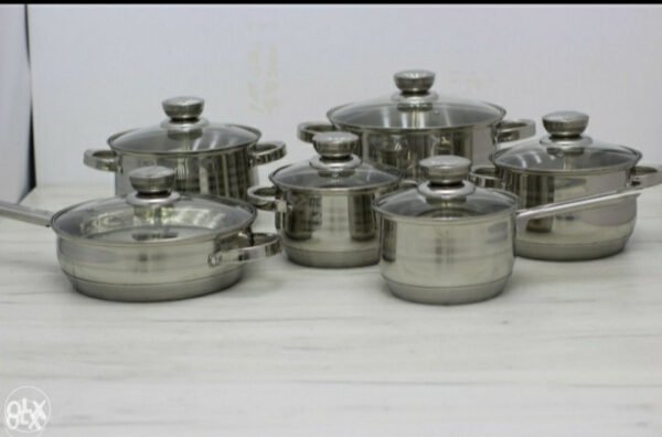 Set inox posuđa