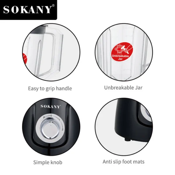 Sokany SK-185 Višenamjenski Blender (500W)
