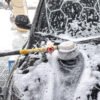 Višenamjenska rotirajuća četka s priključkom za vodu